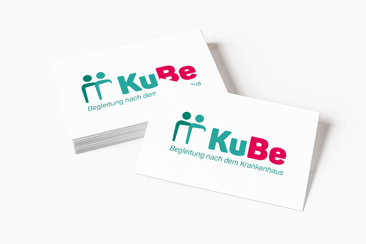 Logoentwurf für das Projekt "KuBe" der Werkstatt Parität Baden-Württemberg gGmbH